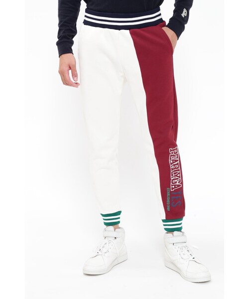 【PEARLY GATES 】新品ドライMIX裏毛ジョガーパンツ＜カレッジロゴ＞ PEARLY GATES】ドライMIX裏毛ジョガーパンツ ＜カレッジロゴ＞