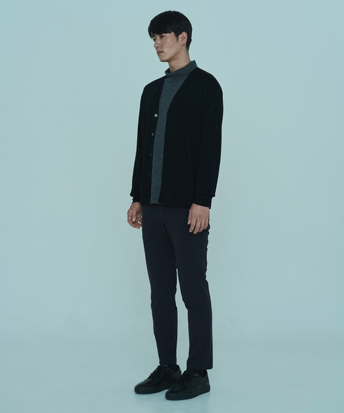 DUNLOP REFINED(ダンロップリファインド)の「【DUNLOP REFINED】SUPER100’S 2/72WOOL WASHABLE CARDIGAN(カーディガン/ボレロ・メンズ・チャコール/ブラック/ベージュ・M/L/XL)」の10枚目の写真