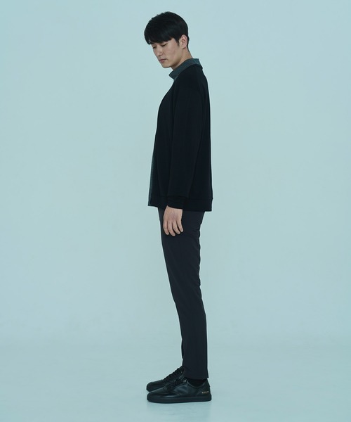 DUNLOP REFINED(ダンロップリファインド)の「【DUNLOP REFINED】SUPER100’S 2/72WOOL WASHABLE CARDIGAN(カーディガン/ボレロ・メンズ・チャコール/ブラック/ベージュ・M/L/XL)」の11枚目の写真