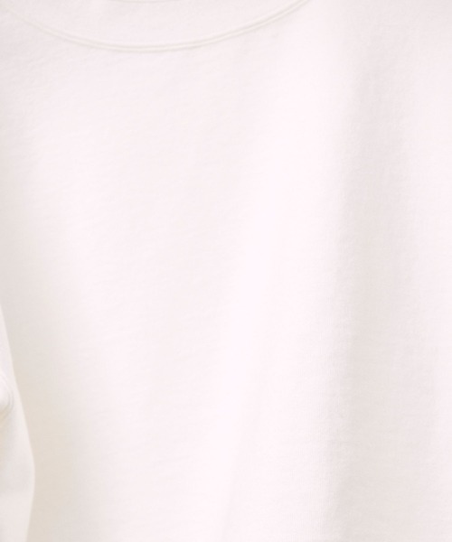 BABYLONE（バビロン）の「カットオフショートスウェット（スウェット・レディース・オフホワイト/ライトグレー・フリー）」の16枚目の写真