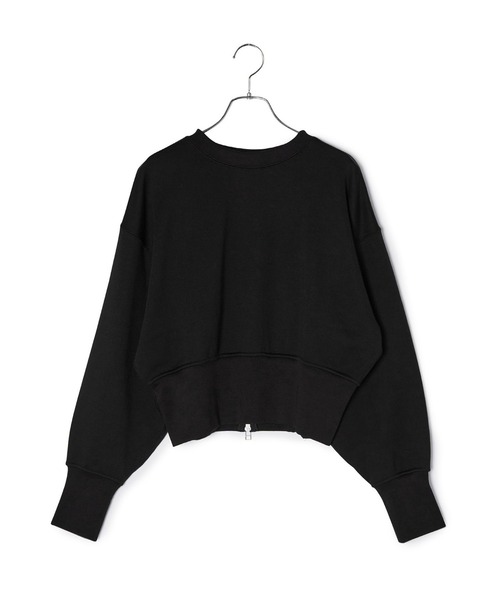 ADAM ET ROPE'（アダムエロペ）の「【サステナブル】コルセットライクジップスウェット（スウェット・レディース・ブラック/ピンク/グレー・FREE）」の15枚目の写真