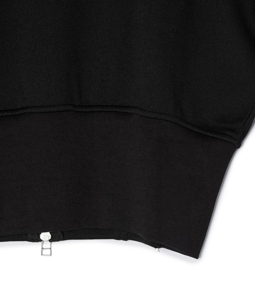 ADAM ET ROPE'（アダムエロペ）の「【サステナブル】コルセットライクジップスウェット（スウェット・レディース・ブラック/ピンク/グレー・FREE）」の13枚目の写真