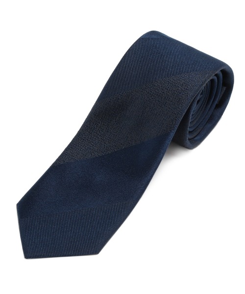 TOKYO SHIRTS（トウキョウシャツ）の「絹100% ベーシックナロータイ（ネクタイ・メンズ・ワイン系1/ブルー系その他/ネイビー系2/ワイン系/チャコールグレー/ネイビー系/ネイビー系3/レッド/パープル/ネイビー系1・FREE）」の4枚目の写真