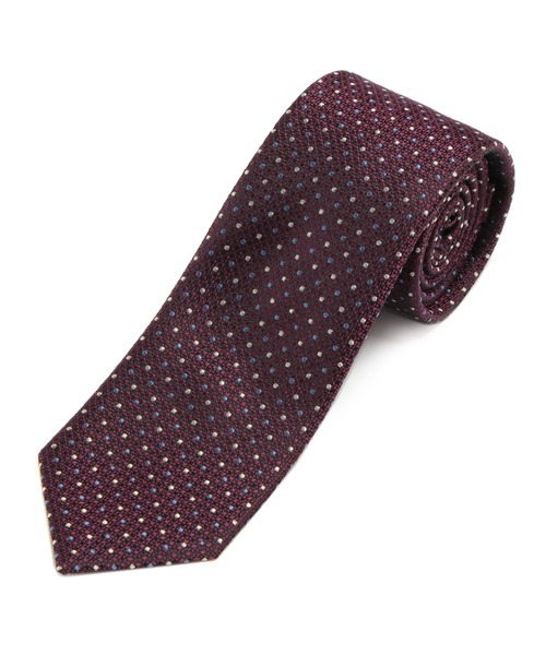 TOKYO SHIRTS（トウキョウシャツ）の「絹100% ベーシックナロータイ（ネクタイ・メンズ・ワイン系1/ブルー系その他/ネイビー系2/ワイン系/チャコールグレー/ネイビー系/ネイビー系3/レッド/パープル/ネイビー系1・FREE）」の9枚目の写真