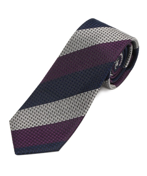 TOKYO SHIRTS（トウキョウシャツ）の「絹100% ベーシックナロータイ（ネクタイ・メンズ・ワイン系1/ブルー系その他/ネイビー系2/ワイン系/チャコールグレー/ネイビー系/ネイビー系3/レッド/パープル/ネイビー系1・FREE）」の7枚目の写真