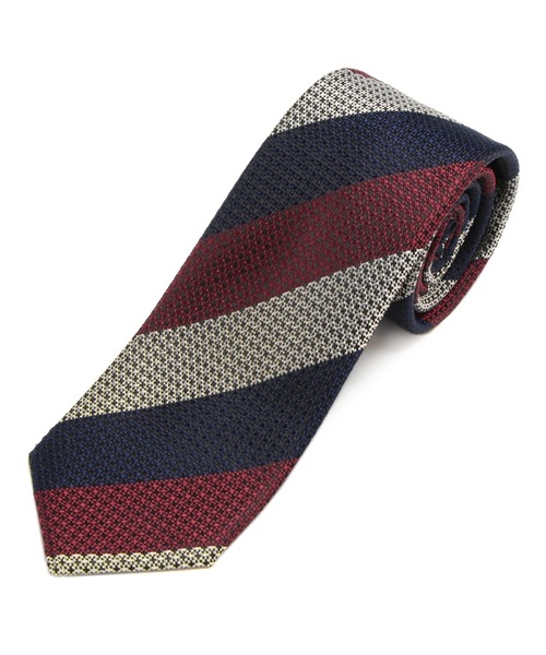 TOKYO SHIRTS（トウキョウシャツ）の「絹100% ベーシックナロータイ（ネクタイ・メンズ・ワイン系1/ブルー系その他/ネイビー系2/ワイン系/チャコールグレー/ネイビー系/ネイビー系3/レッド/パープル/ネイビー系1・FREE）」の8枚目の写真