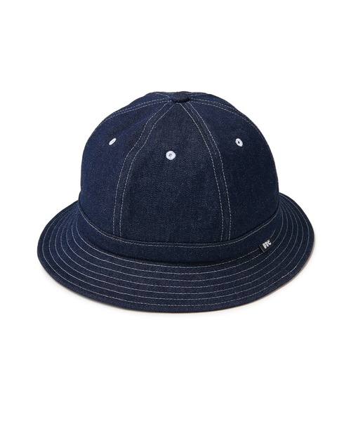 FTC（エフティーシー）の「DENIM BELL HAT（ハット・メンズ・インディゴブルー/ブラック・LARGE/MEDIUM）」の2枚目の写真