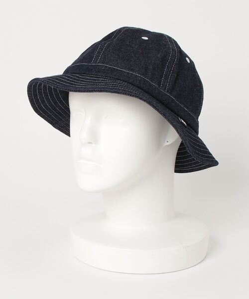 FTC（エフティーシー）の「DENIM BELL HAT（ハット・メンズ・インディゴブルー/ブラック・LARGE/MEDIUM）」の5枚目の写真