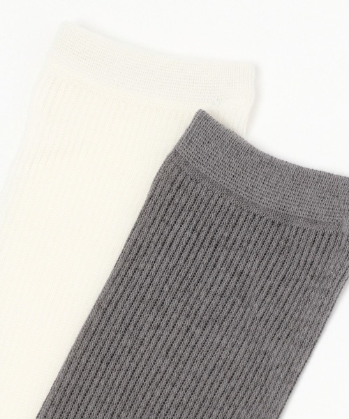 repipi armario(レピピ アルマリオ)の「シースルーソックス(ソックス/靴下・キッズ・ブラック/アイボリー/グレー・FREE)」の4枚目の写真
