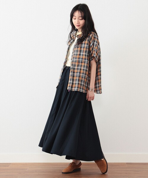 BEAMS BOY（ビームスボーイ）の「リネン チェック スタンド