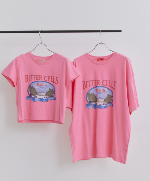 BITTER CELLS（ビターセルズ）の「【BITTER CELLS】プリントTシャツ（Tシャツ/カットソー・レディース・ブラック/ピンク/ホワイト・S/L）」の20枚目の写真