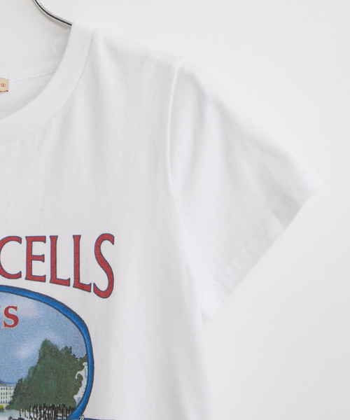 BITTER CELLS（ビターセルズ）の「【BITTER CELLS】プリントTシャツ（Tシャツ/カットソー・レディース・ブラック/ピンク/ホワイト・S/L）」の14枚目の写真