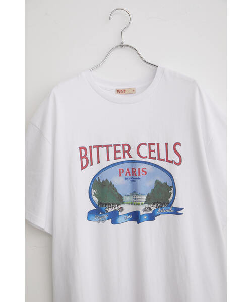 BITTER CELLS（ビターセルズ）の「【BITTER CELLS】プリントTシャツ（Tシャツ/カットソー・レディース・ブラック/ピンク/ホワイト・S/L）」の8枚目の写真