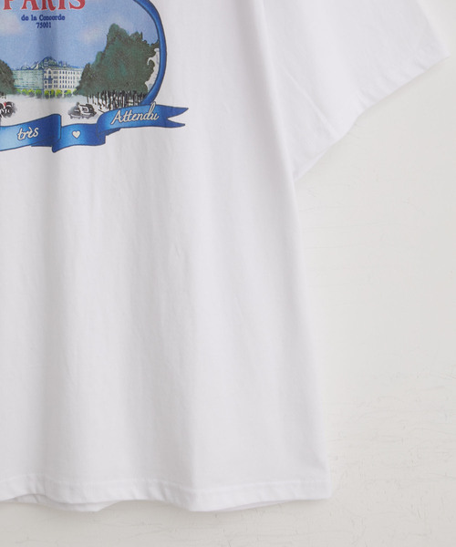 BITTER CELLS（ビターセルズ）の「【BITTER CELLS】プリントTシャツ（Tシャツ/カットソー・レディース・ブラック/ピンク/ホワイト・S/L）」の10枚目の写真