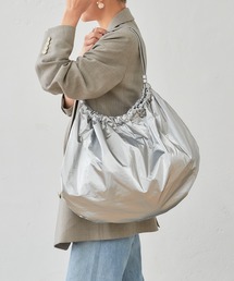 Actually | メタリックラウンドトート(トートバッグ)