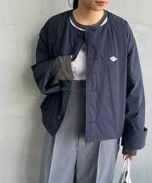 DANTON（ダントン）の「【WEB限定】[DANTON/ダントン] 中綿入りノーカラージャケット（ノーカラージャケット）」