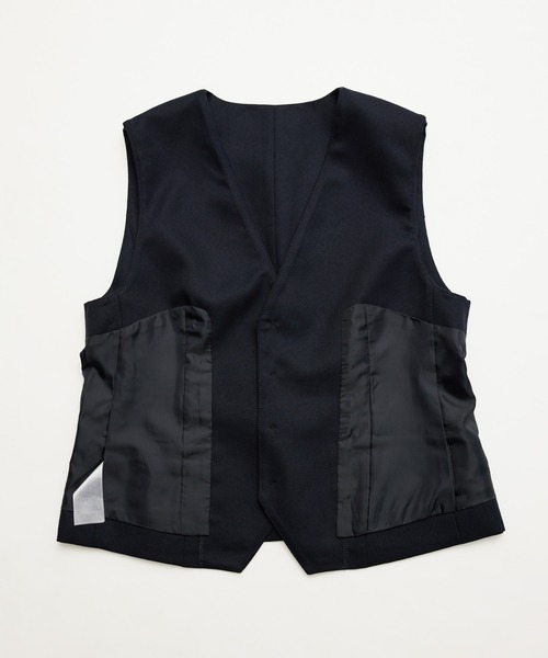 ROPE' PICNIC（ロペピクニック）の「ブライトシリーズ/ノーカラーベスト/セットアップ対応（ベスト・レディース・ブラック/ベージュ/ネイビー・38）」の9枚目の写真