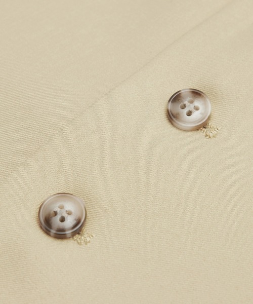 ROPE' PICNIC（ロペピクニック）の「ブライトシリーズ/ノーカラーベスト/セットアップ対応（ベスト・レディース・ブラック/ベージュ/ネイビー・38）」の10枚目の写真