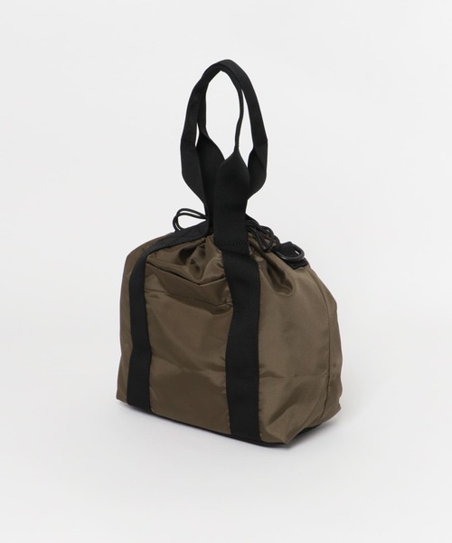 Drifter(ドリフター)の「DRIFTER ハンドルバスケットトート(トートバッグ・レディース・ブラック/モカ・ONE)」の14枚目の写真