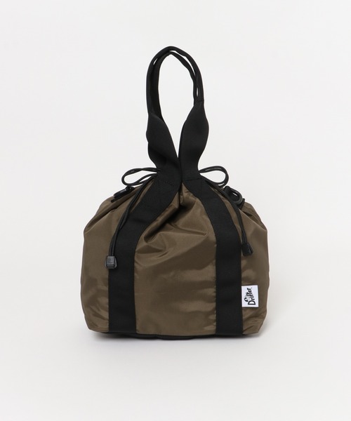 Drifter(ドリフター)の「DRIFTER ハンドルバスケットトート(トートバッグ・レディース・ブラック/モカ・ONE)」の2枚目の写真