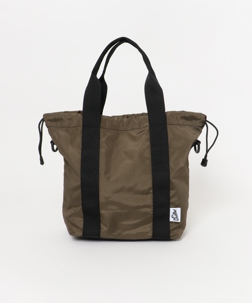 Drifter(ドリフター)の「DRIFTER ハンドルバスケットトート(トートバッグ・レディース・ブラック/モカ・ONE)」の4枚目の写真