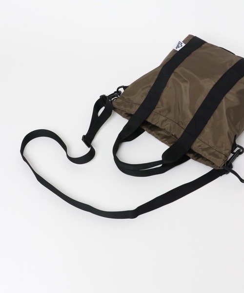 Drifter(ドリフター)の「DRIFTER ハンドルバスケットトート(トートバッグ・レディース・ブラック/モカ・ONE)」の6枚目の写真