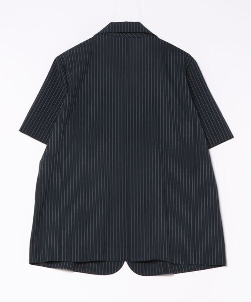 HeRIN.CYE Stripe half sleeve jacket グレー 楽天市場】Stripe half sleeve jacket HeRIN.CYE ヘリンドット
