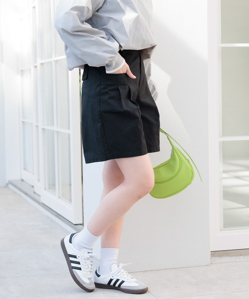 RAGEBLUE(レイジブルー)の「2タック/ナイロンハーフパンツ(チノパンツ・レディース・ブラック・FREE)」の10枚目の写真