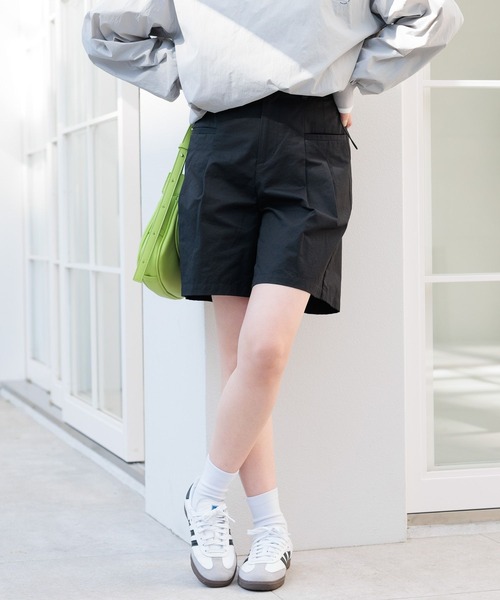 RAGEBLUE(レイジブルー)の「2タック/ナイロンハーフパンツ(チノパンツ・レディース・ブラック・FREE)」の11枚目の写真