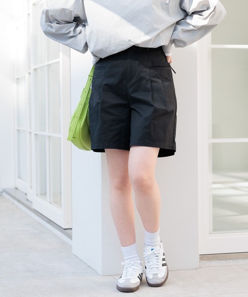 RAGEBLUE(レイジブルー)の「2タック/ナイロンハーフパンツ(チノパンツ・レディース・ブラック・FREE)」の12枚目の写真