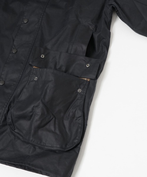 Barbour(バブアー)の「Barbour border wax jacket(その他アウター・メンズ・ネイビー/ライトカーキ・36/42/40/34/38)」の13枚目の写真