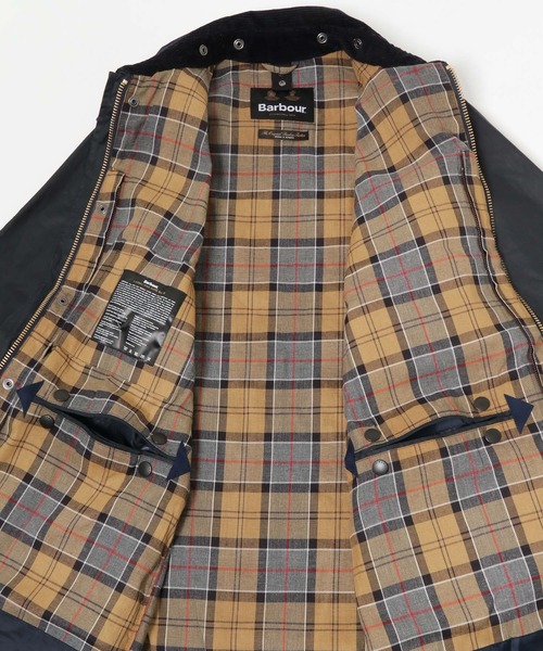 Barbour(バブアー)の「Barbour border wax jacket(その他アウター・メンズ・ネイビー/ライトカーキ・36/42/40/34/38)」の14枚目の写真
