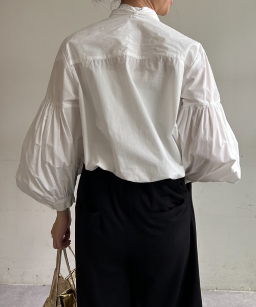 SHENERY（シーナリー）の「ボウタイボリュームブラウス（シャツ