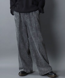 SITRY | 1Tuck Wide Straight Denim Pants/1タック ワイド ストレート デニムパンツ(デニムパンツ)