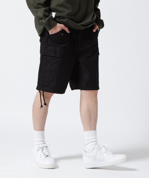 AVIREX(アヴィレックス)の「《WEB&DEPOT限定》M-65 FATIGUE SHORT PANTS / M-65 ファティーグ ショート パンツ / AVIREX / アヴィレックス(その他パンツ・メンズ・タン/オリーブ系/ブラック/カーキ系/オリーブ系1・S/M/XL/L)」の1枚目の写真