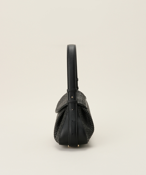 LE TALON（ルタロン）の「LE VERNIS/ル・ベルニ FOSSETE BAG234‐211‐512（ショルダーバッグ・レディース・ベージュ/ブラック・FREE）」の3枚目の写真