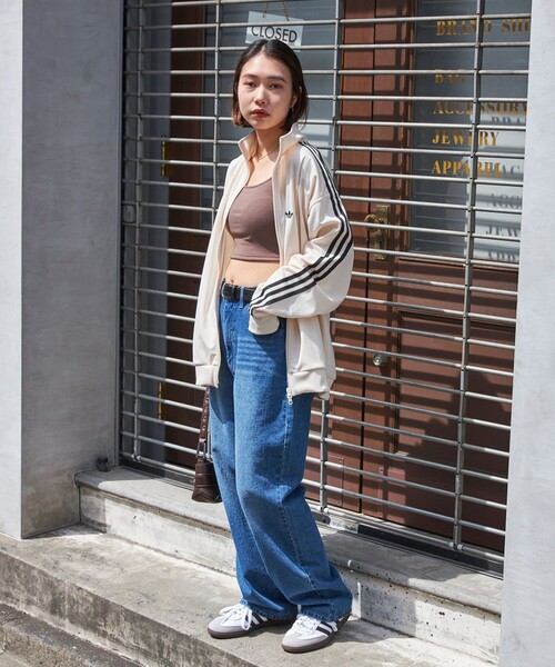 PUBLUX（パブリュクス）の「PUBLUX/パブリュクス ショート丈カップ付きキャミソール　限定展開（キャミソール・レディース・ブラック/オフホワイト/ラベンダー/ブラウン・ﾌﾘ-）」の11枚目の写真