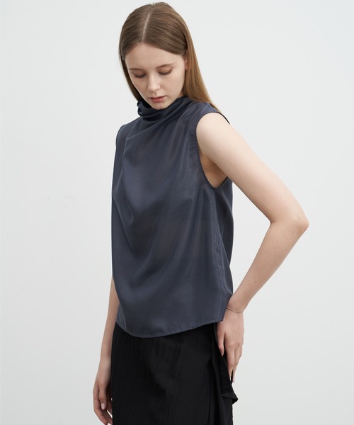 【ELOOPS】シアーカウルネックノースリーブトップス（その他トップス）｜ELOOPS（イーループス）