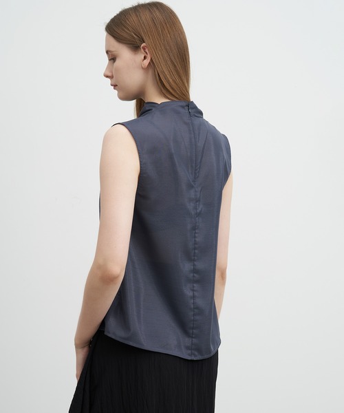 【ELOOPS】シアーカウルネックノースリーブトップス（その他トップス）｜ELOOPS（イーループス）