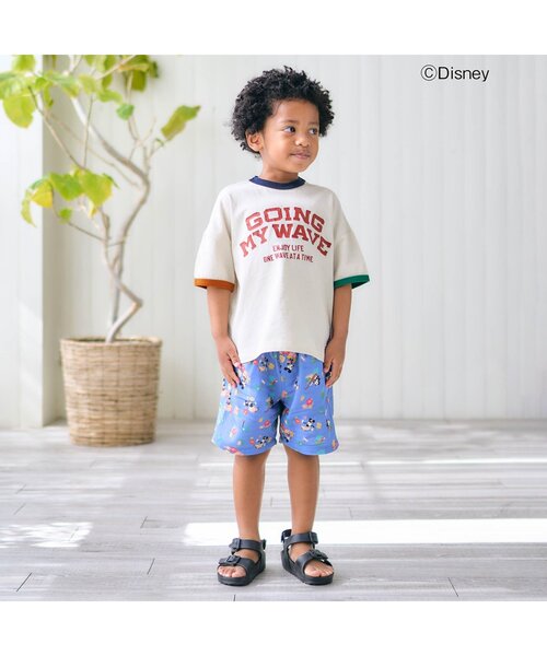 F.O.KIDS(エフオーキッズ)の「4色2柄リンガーTee(Tシャツ/カットソー・キッズ・オレンジ/パープル/カーキ/アイボリー・110/100/95/90/80/150/140/130/120)」の5枚目の写真