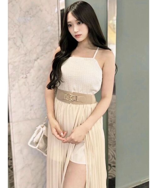 RESEXXY（リゼクシー）の「ワイドゴムベルト（ベルト・レディース・ブラウン/ブラック/ベージュ・FREE）」の19枚目の写真