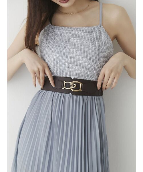 RESEXXY（リゼクシー）の「ワイドゴムベルト（ベルト・レディース・ブラウン/ブラック/ベージュ・FREE）」の22枚目の写真
