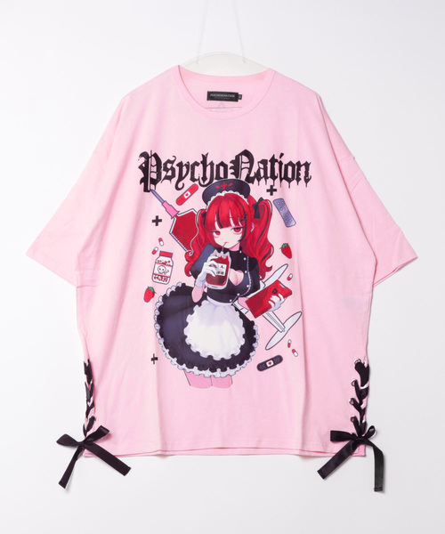 サイコネーション] MLサイズ/3カラー 寝田ルネ コラボ デビルZIP