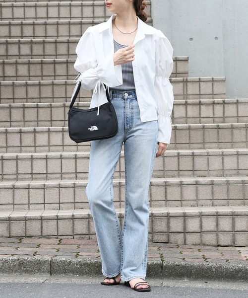 THE NORTH FACE（ザノースフェイス）の「【THE NORTH FACE】BONNEY HOBO BAG MINI（ハンドバッグ・レディース・ブラック/オフホワイト・FREE）」の15枚目の写真