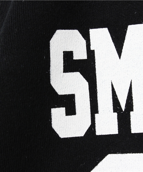 Smoothy（スムージー）の「Smoothy Foot ball 7sleeve T-shirts / スムージー フットボール7分袖 Tシャツ（Tシャツ/カットソー・キッズ・ブラック/ホワイト・120/130/90/150/140/110/100）」の10枚目の写真