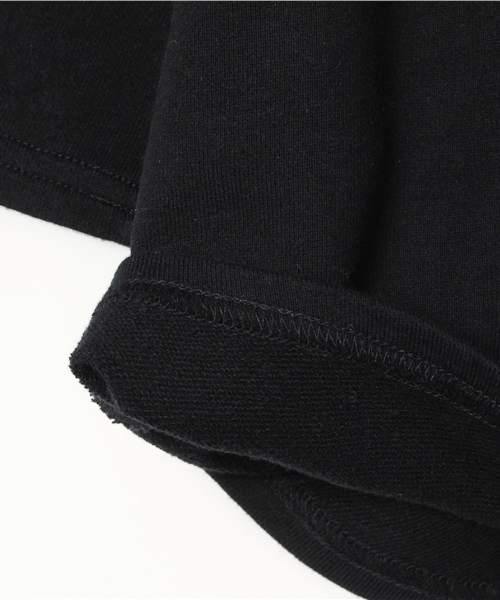 Smoothy（スムージー）の「Smoothy Foot ball 7sleeve T-shirts / スムージー フットボール7分袖 Tシャツ（Tシャツ/カットソー・キッズ・ブラック/ホワイト・120/130/90/150/140/110/100）」の12枚目の写真