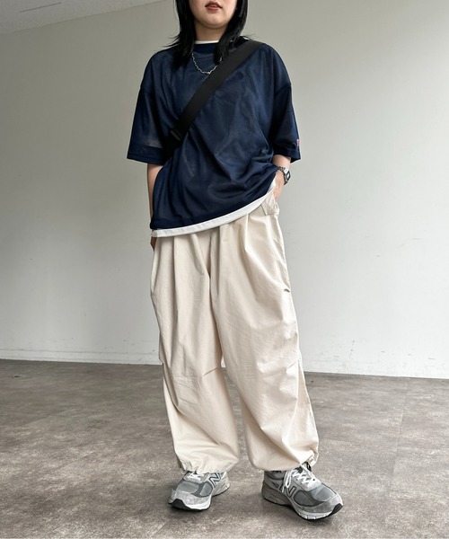 CPCM（シーピーシーエム）の「ニータックワイドミリタリーパンツ（その他パンツ・レディース・ブラック/カーキ/グレー/アイボリー・SMALL/MEDIUM）」の6枚目の写真