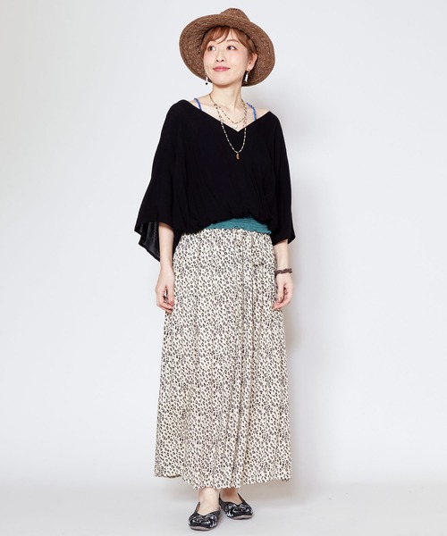 チャイハネ(チャイハネ)の「【チャイハネ】カマリシャーリングトップス(その他トップス・レディース・ホワイト/オレンジ/ブラック/カーキ/ブルー/ベージュ/ライトブルー/オレンジ系その他・FREE)」の13枚目の写真