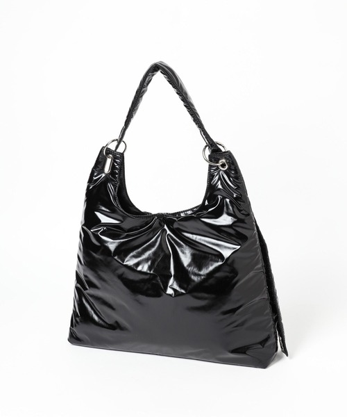 HARE(ハレ)の「パテット BIGショルダーバッグ(HARE)(ショルダーバッグ・レディース・ブラック/シルバー・FREE)」の3枚目の写真