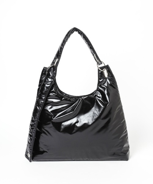 HARE(ハレ)の「パテット BIGショルダーバッグ(HARE)(ショルダーバッグ・レディース・ブラック/シルバー・FREE)」の6枚目の写真